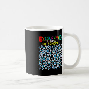Das Auge überlebte 100 Tage Schullehrer Kinder Stu Kaffeetasse