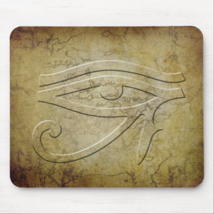 Das Auge von Horus - prägeartiger Blick Mousepad