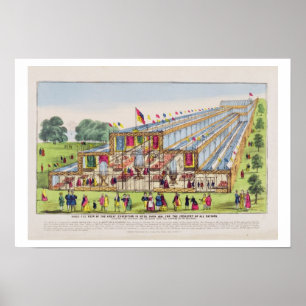 Das Augen-Ansicht des Vogels der großen Poster