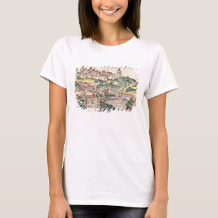 Das Augen-Ansicht des Vogels von Prag vom Nürnber T-Shirt