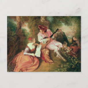 Das Ausmaß der Liebe, 1715-18 Postkarte