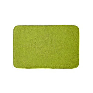 Das Aussehen von Snugly Chartreuse Green Suede Badematte