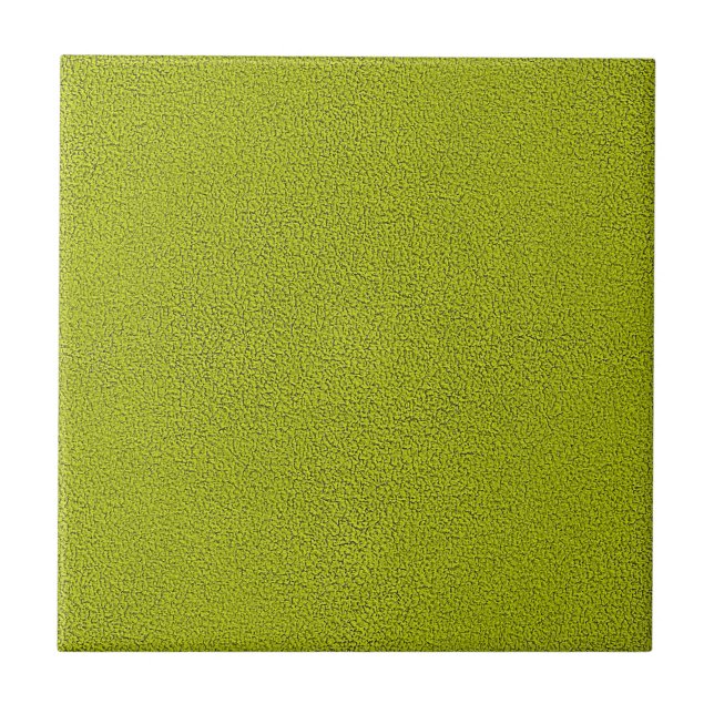 Das Aussehen von Snugly Chartreuse Green Suede Fliese (Vorderseite)