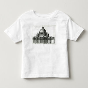 Das Äußere von St Peter Basilika in Rom Kleinkind T-shirt