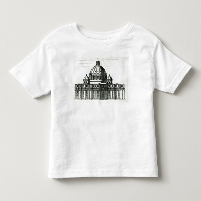 Das Äußere von St Peter Basilika in Rom Kleinkind T-shirt (Vorderseite)