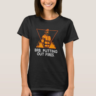 Das Aussperren von Feuerwehren-Spaß Fireman Memos T-Shirt