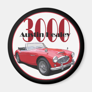 Das Austin Healey 3000 Magnet
