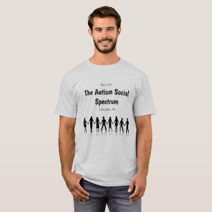 Das Autismus-Sozialspektrum von Kolumbien T-Shirt