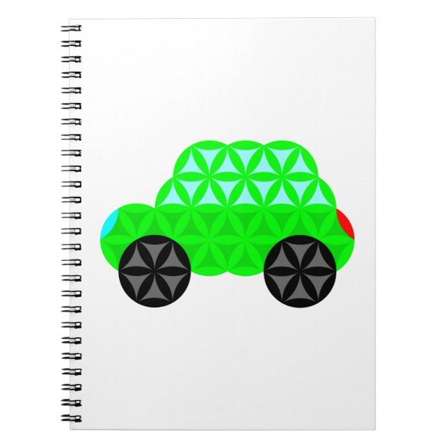 Das Auto des Lebens - Heilige Formen A2. Notizblock (Vorderseite)