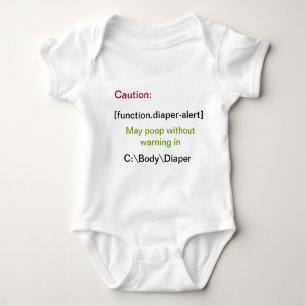Das Baby des Programmierers kacken Shirt
