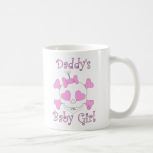 Das Baby-Mädchen-Schädel-Tasse des Vatis Tasse