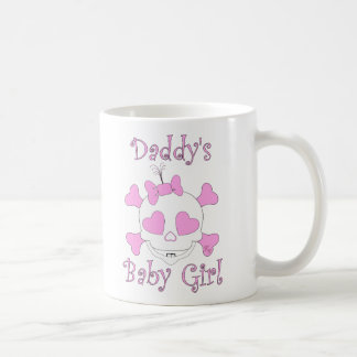 Das Baby-Mädchen-Schädel-Tasse des Vatis Tasse