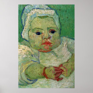 Das Baby Marcelle Roulin von Vincent van Gogh Poster
