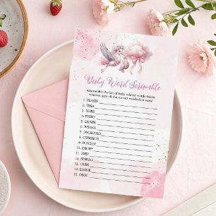 Das Baby Names Stork Baby Shower Game knacken