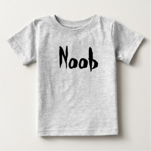 Das Baby-Strampler des Gamers - Noob im Schwarzen Baby T-shirt