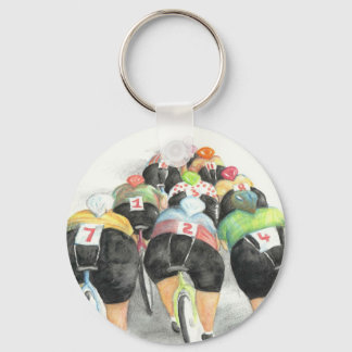 Das Backend des Bunch Schlüsselanhänger