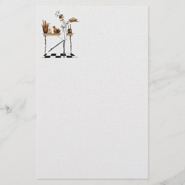 Das Bäcker-Briefpapier Briefpapier (Vorderseite)