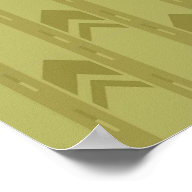 Das Backrooms-Plakat Poster (Ecke)