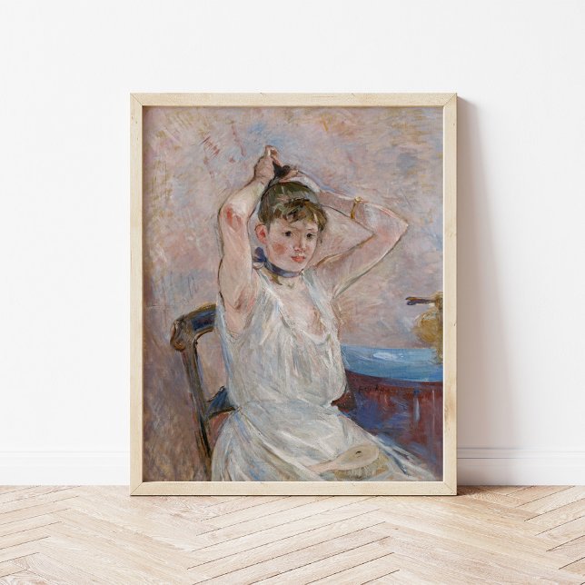 Das Bad | Berthe Morisot Poster (Von Creator hochgeladen)