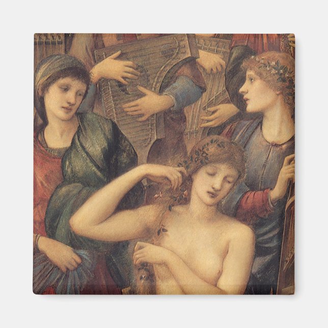 Das Bad der Venus von Sir Edward Coley Burne-Jones Magnet (Vorne)