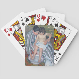 Das Bad des Kindes, 1893 (Öl auf Leinwand) Spielkarten