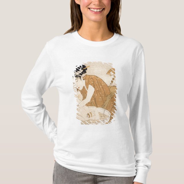 Das Bad, die Edo-Zeit T-Shirt (Vorderseite)