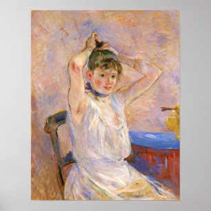 Das Bad durch Berthe Morisot Poster