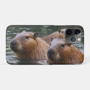 das Baden von Capybaras im Fluss, Case-Mate iPhone Hülle