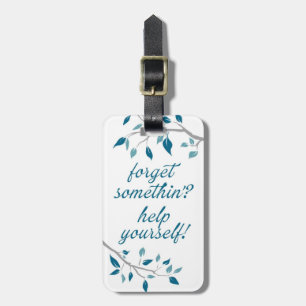 Das Badezimmer Toilettenartikel Tag Gepäckanhänger