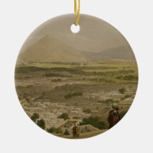 Das Balla Hissar und Stadt von Caubul, vom Uppe Keramik Ornament