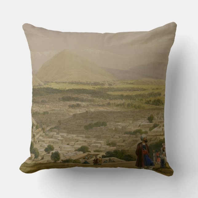 Das Balla Hissar und Stadt von Caubul, vom Uppe Kissen (Vorderseite)