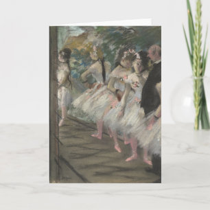 Das Ballett   Edgar Degas Karte