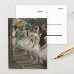 Das Ballett   Edgar Degas Postkarte