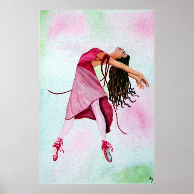 Das Ballett in Rosa Poster (Vorne)