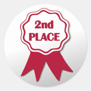 Das Band-Preis-Aufkleber des Lehrers rote Runder Aufkleber