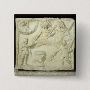 Das Bankett von Mithras und von Sun Button