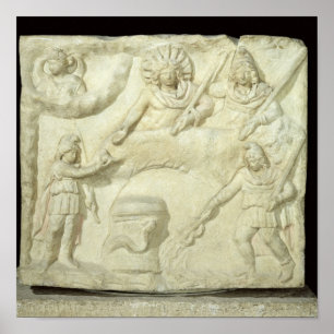 Das Bankett von Mithras und von Sun Poster