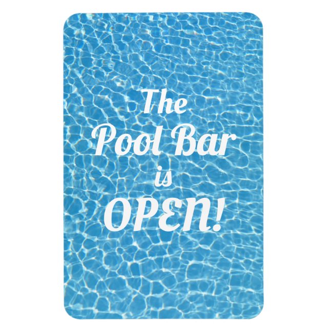 Das Bar am Pool ist ein interessantes Angebot Magnet (Vertikal)