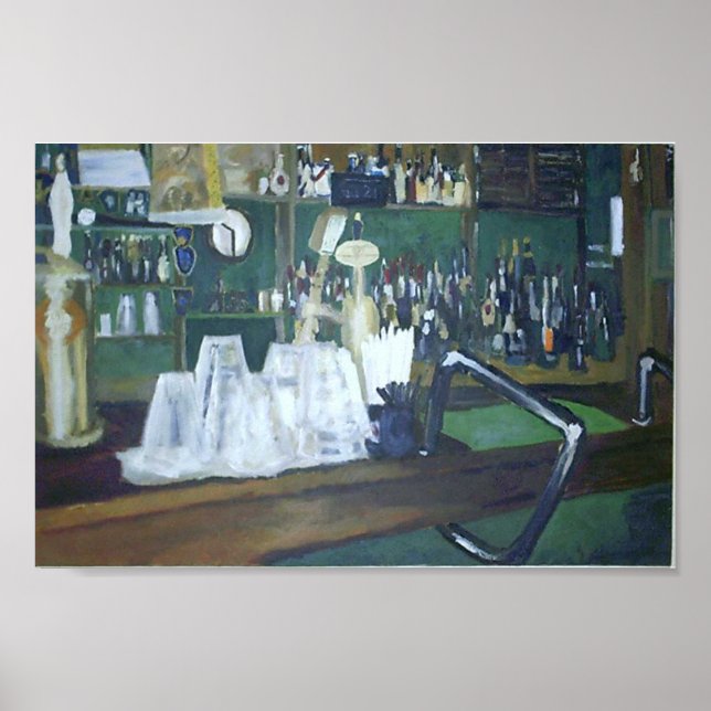 Das Bar im Rare Olde Times Pub Poster (Vorne)