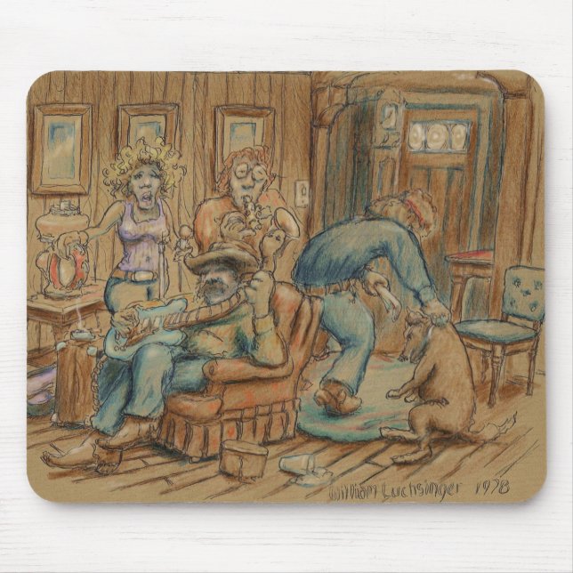 Das Baratone - das Mousepad heraus setzen (Vorne)