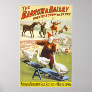 Das Barnum & Bailey Circus Poster