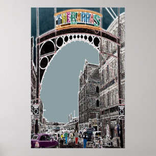 Das Barras Glasgow Poster Print