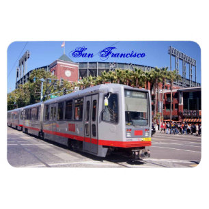 Das Baseballstadion in San Francisco Magnet