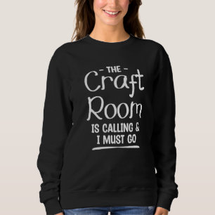 Das Bastelzimmer ruft und ich muss zum Häkeln von Sweatshirt