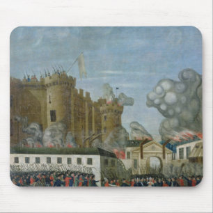 Das Bastille-Gefängnis, am 14. Juli 1789 Mousepad