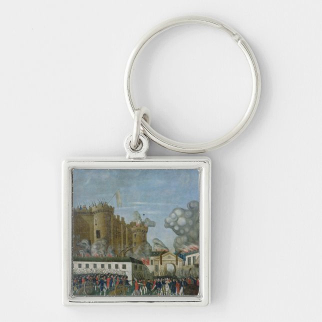 Das Bastille-Gefängnis, am 14. Juli 1789 Schlüsselanhänger (Vorne)