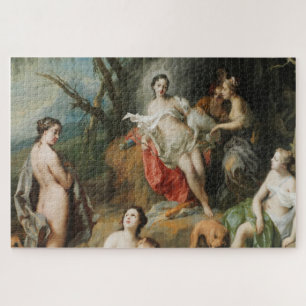 Das Bath Girls Old Masters Gemälde Puzzle