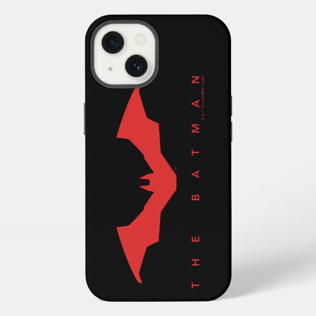Das Batman-Bat-Logo iPhone Hülle (Rückseite)