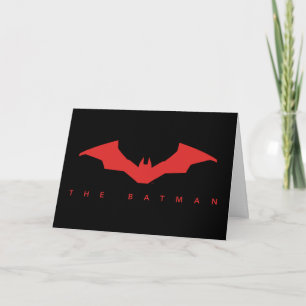 Das Batman-Bat-Logo Karte