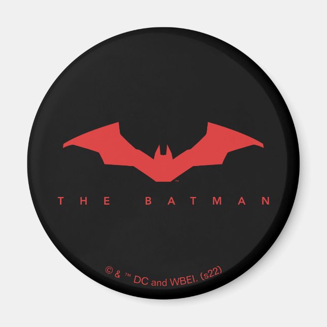 Das Batman-Bat-Logo Magnet (Vorne)